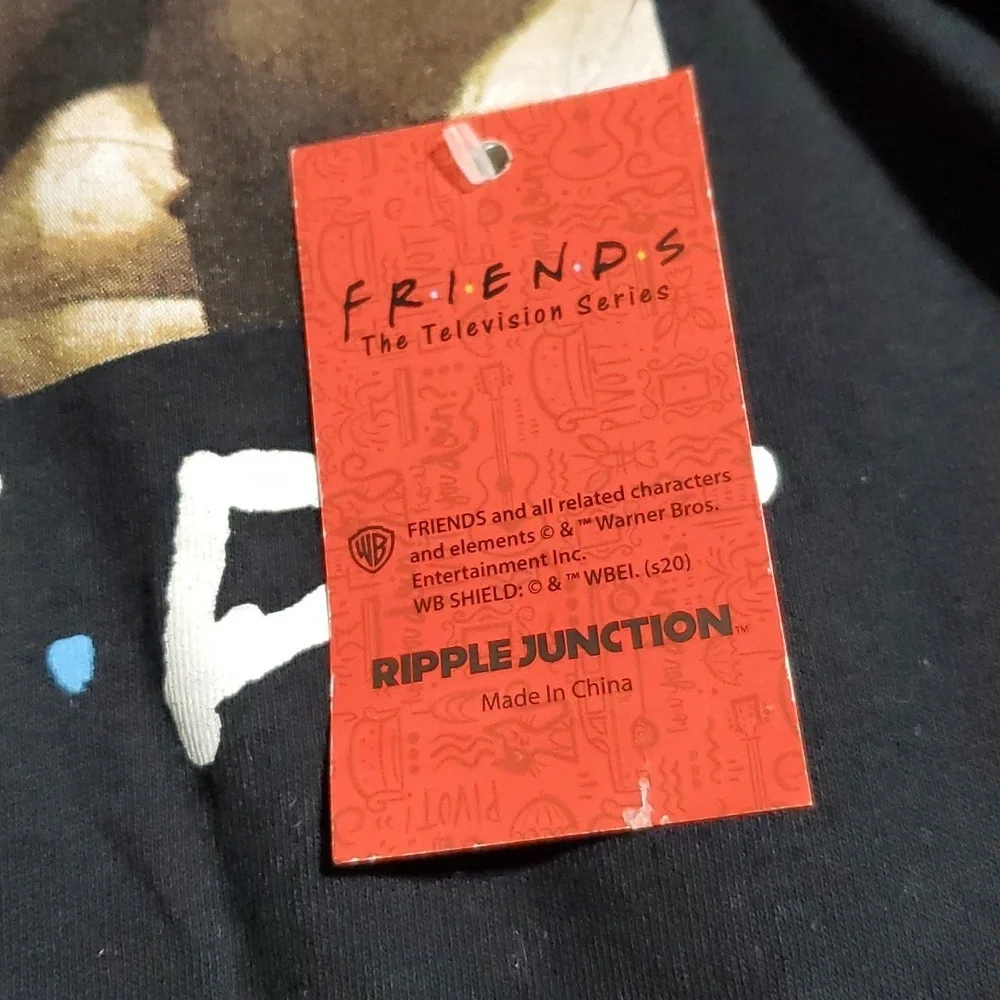 Ripplejunction Vintage FRIENDS 80s Cast TV Show tee show size M NWT - Picture 6 of 6